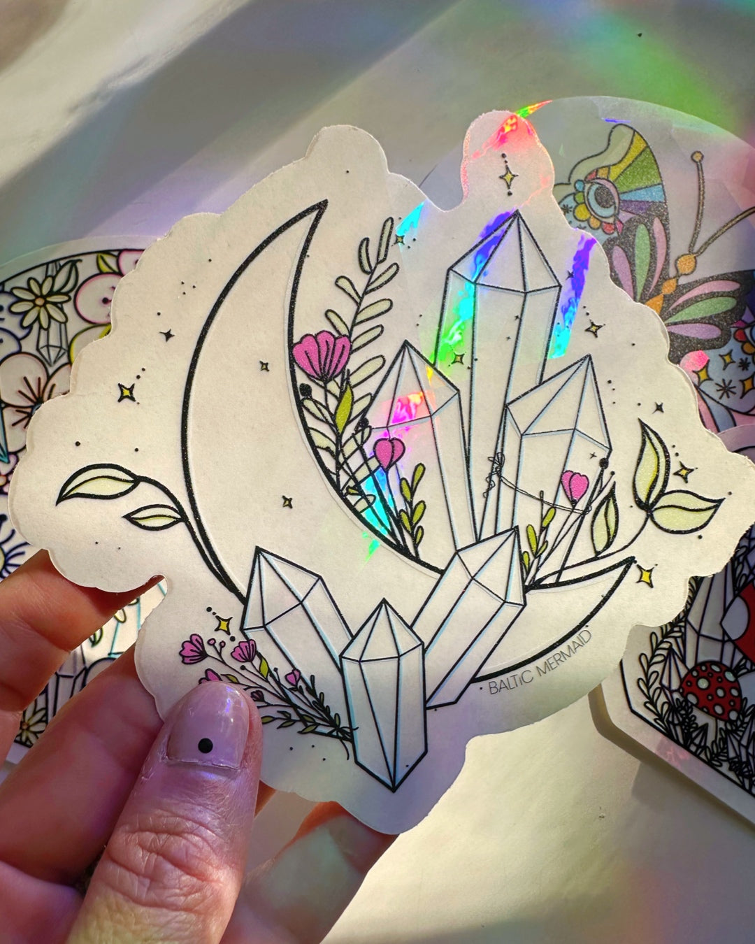 Rainbow Window Decal Bundle - Baltic Mermaid