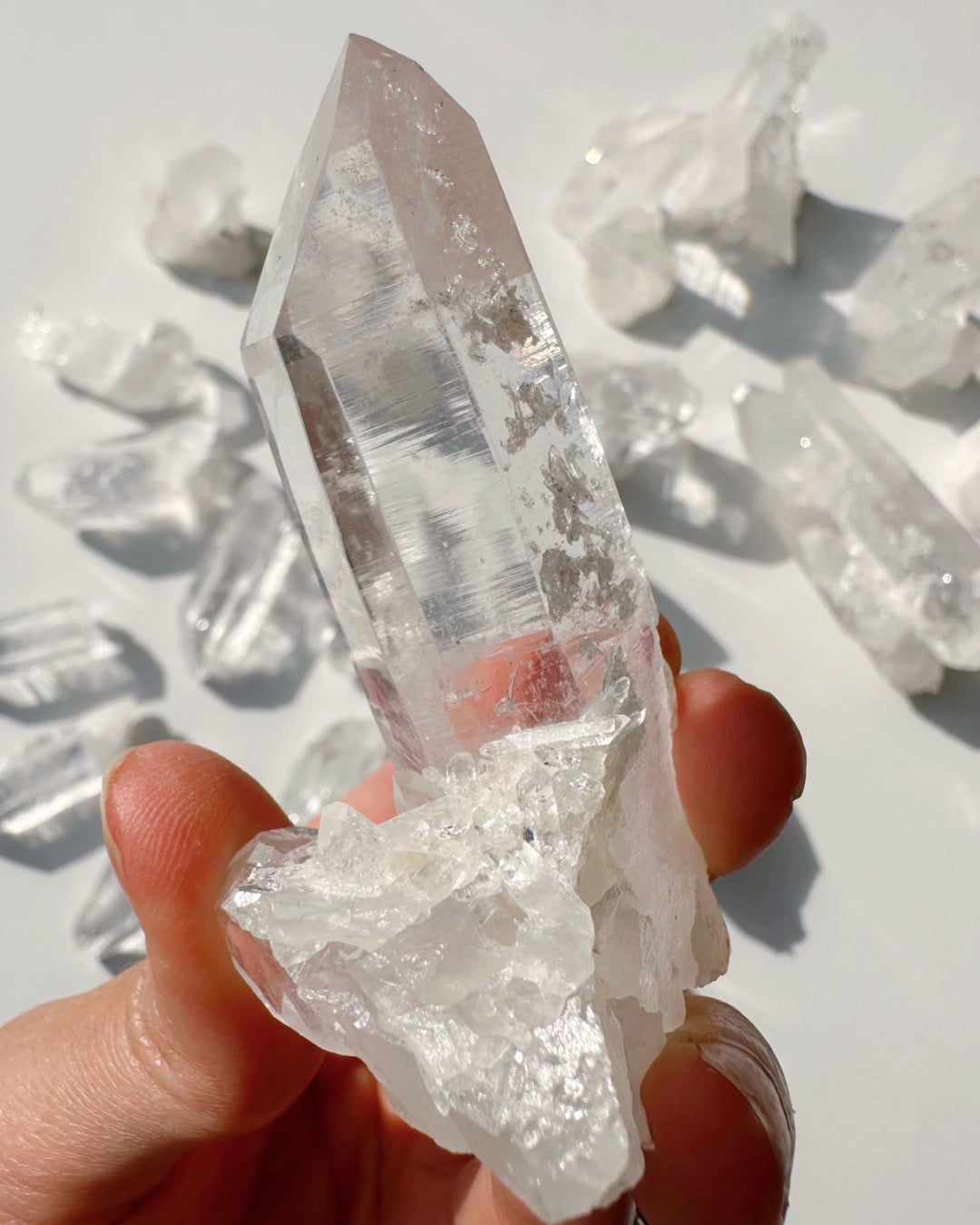 Arkansas Quartz Point E - Super Clear