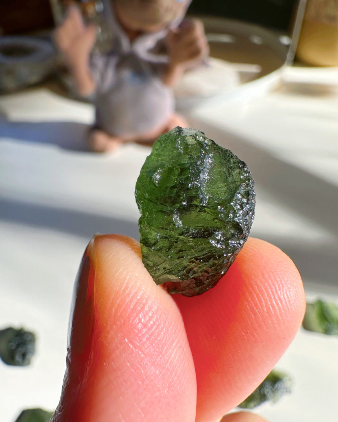Chlum Moldavite  #4 - AA - Baltic Mermaid