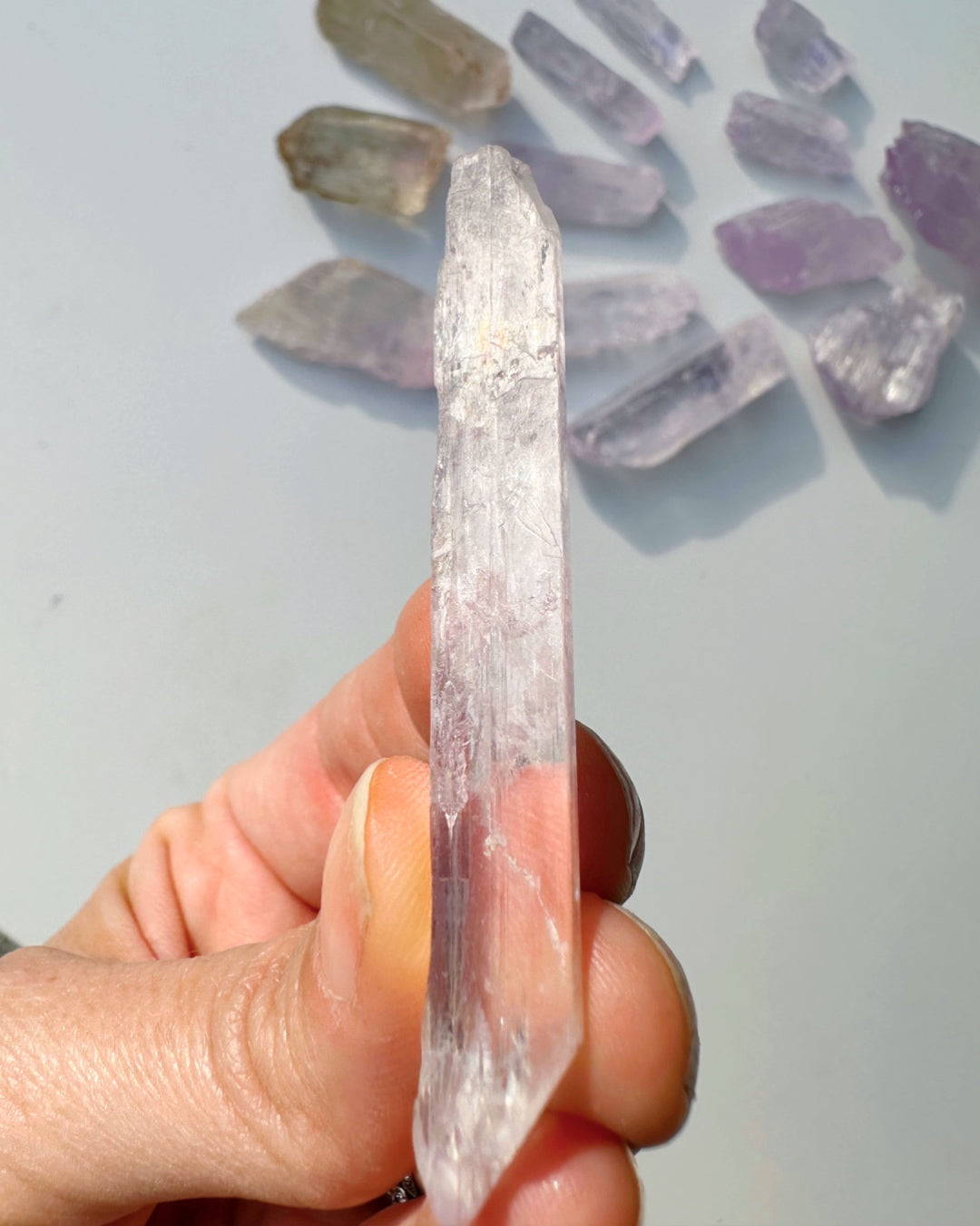 Raw Kunzite