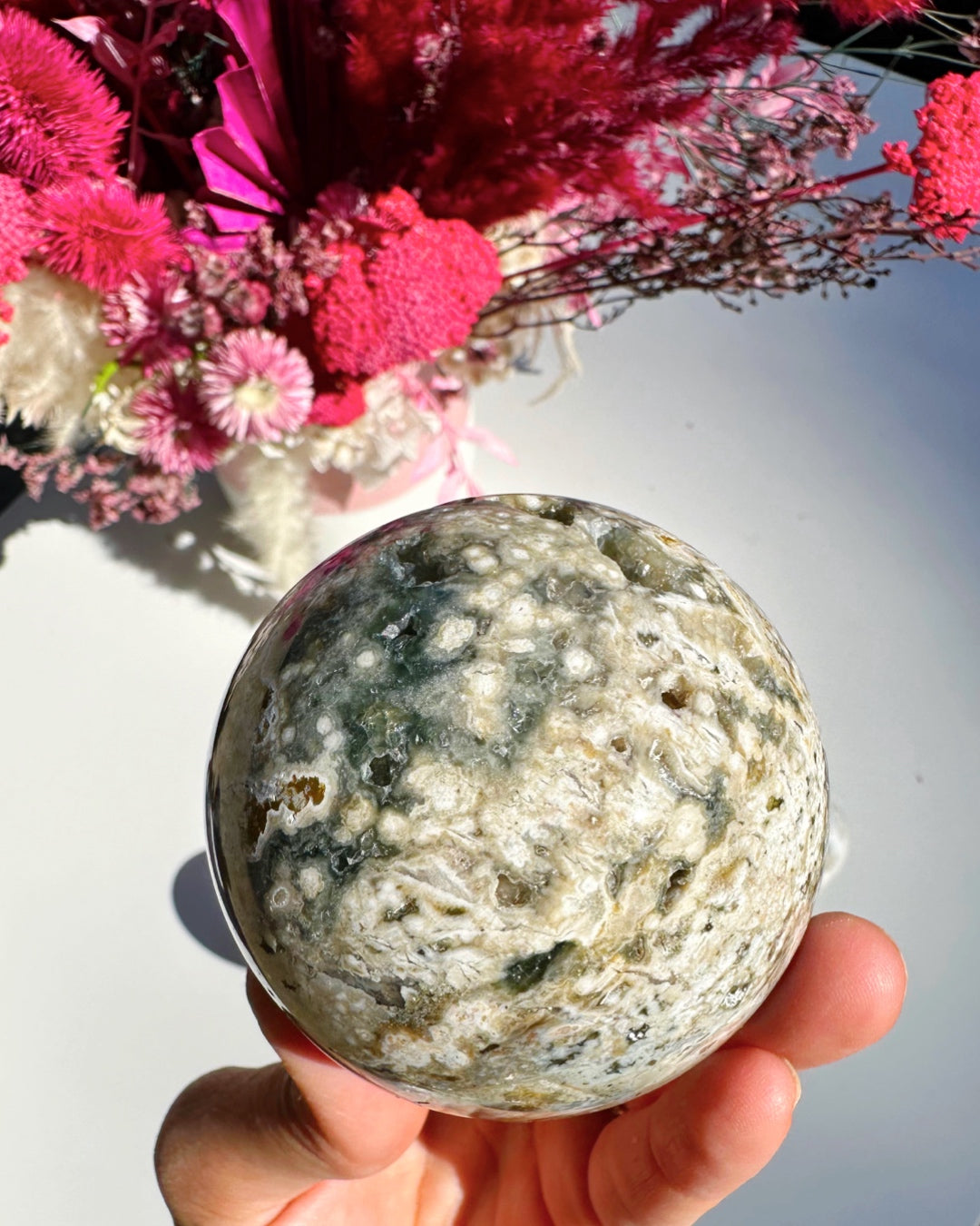 Ocean Jasper Sphere