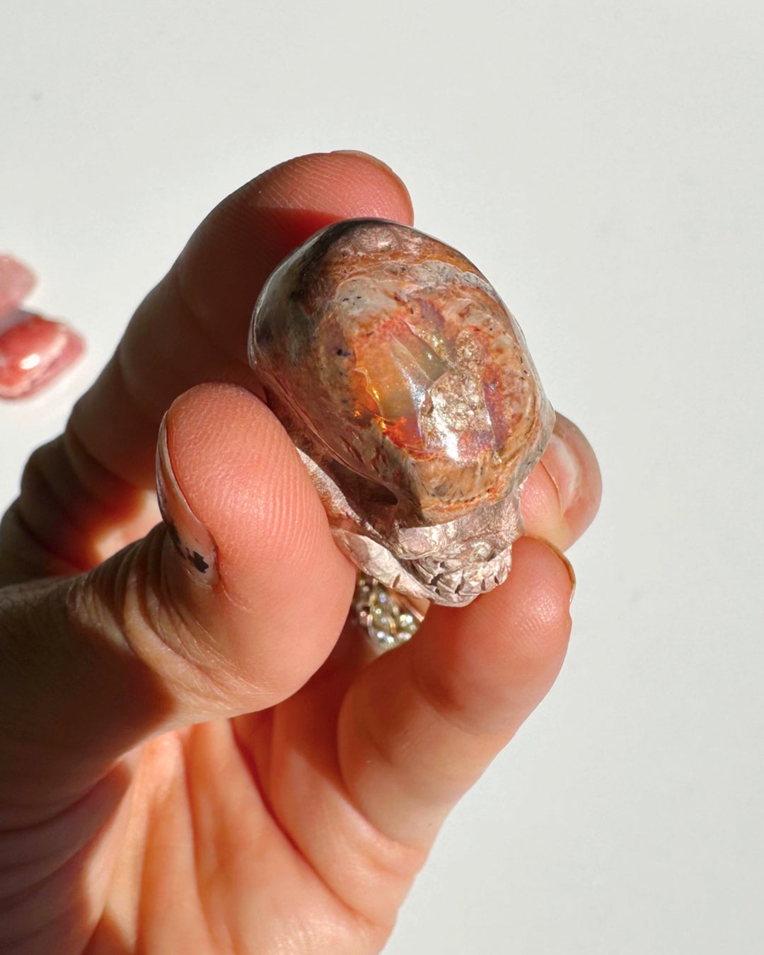 Cantera Opal Skull - Baltic Mermaid