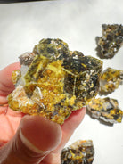 Rare Mali Green Grossular Andradite Garnet w/ Clinochlore AAA Quality Baltic Mermaid