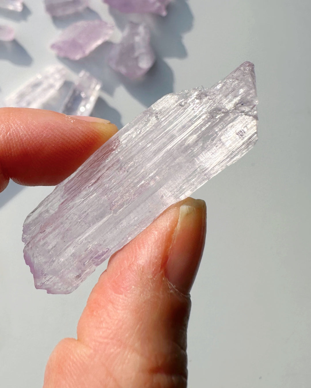 Raw Kunzite