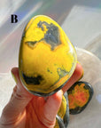 Bumblebee Jasper Palm Stones