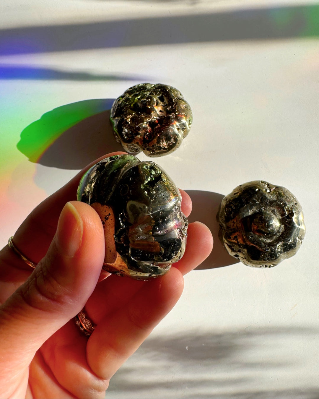 Pyrite Pumpkin - Baltic Mermaid