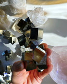 Pyrite Cube Cluster - AAA - Baltic Mermaid