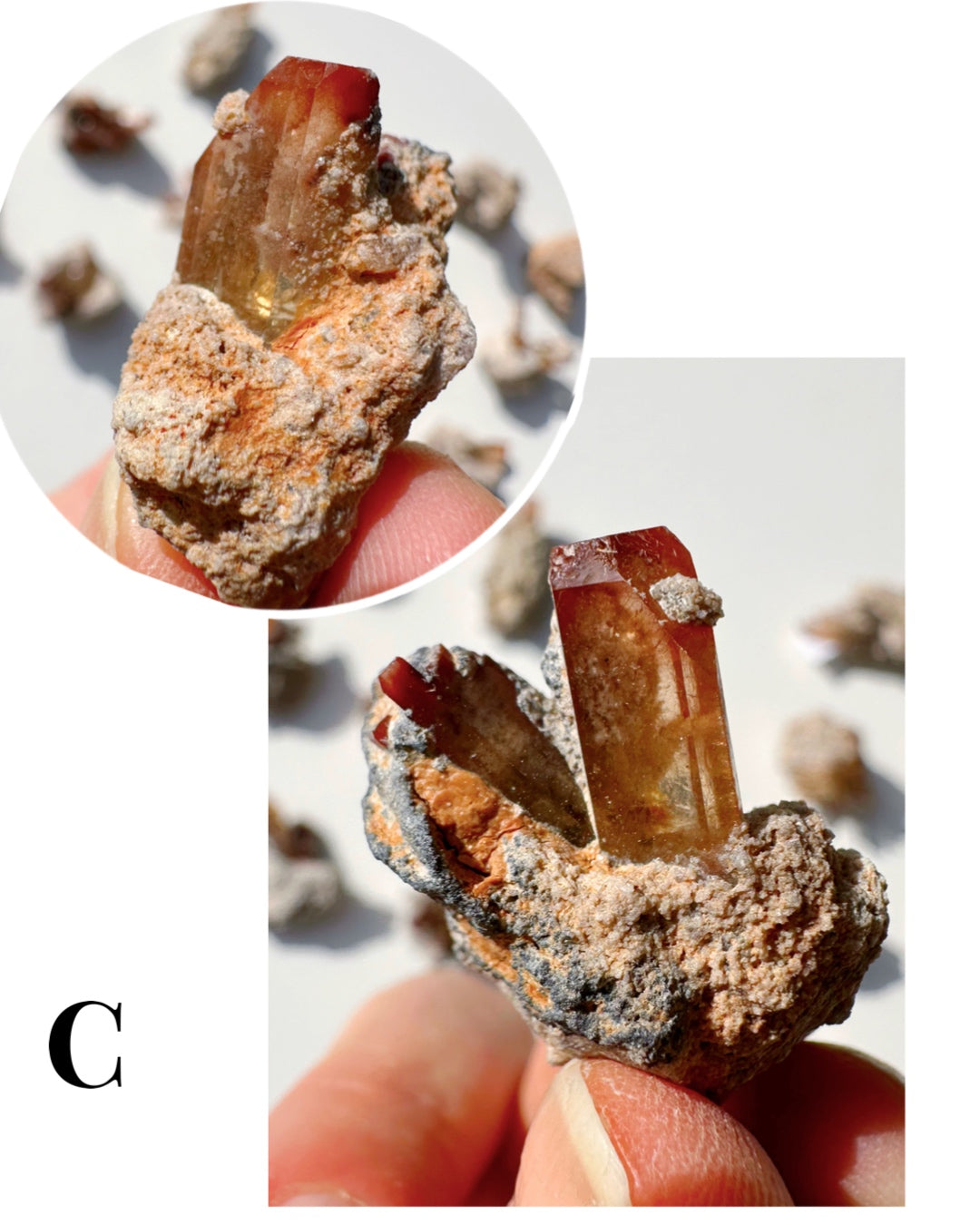 Natural Topaz from Zacatecas, Mexico - Baltic Mermaid