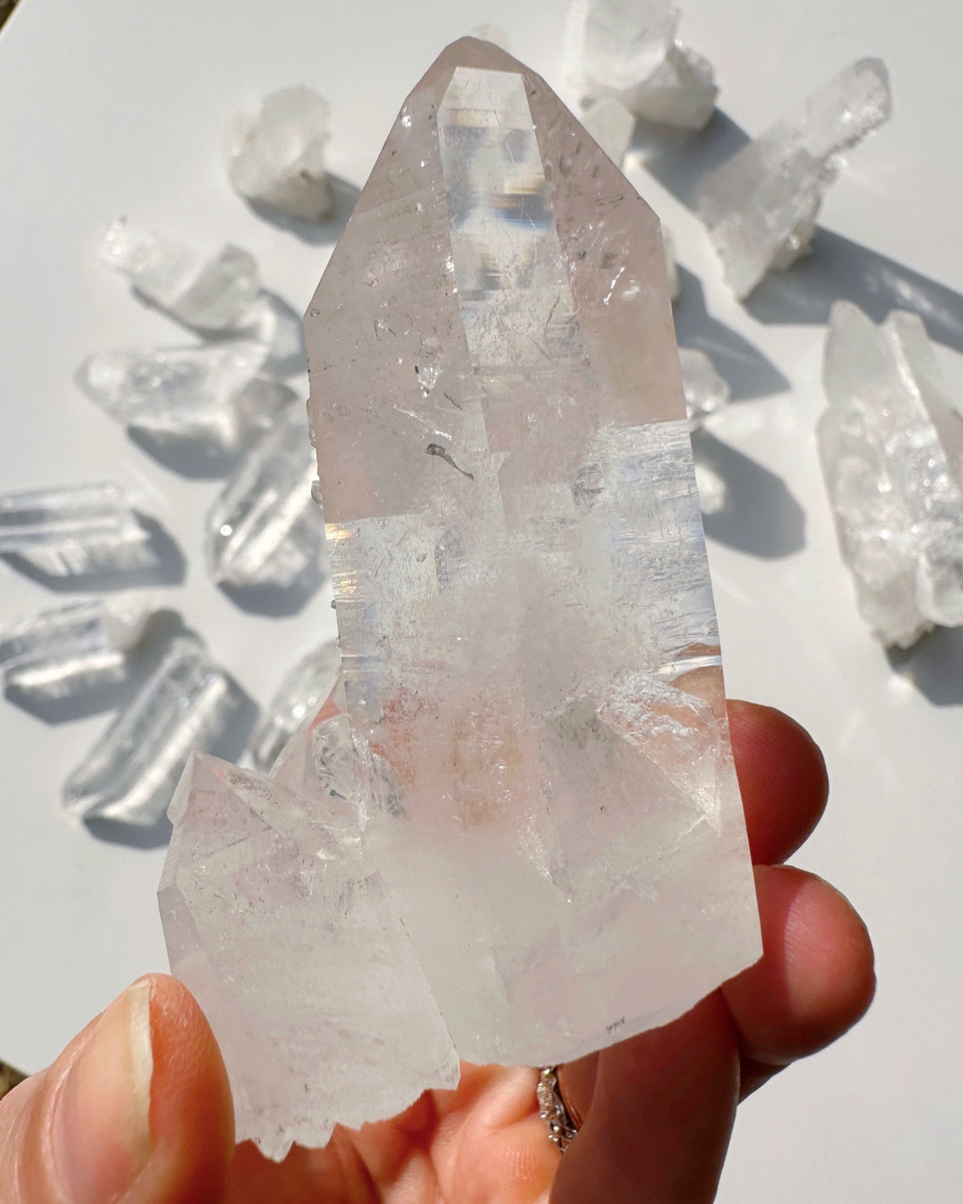 Arkansas Quartz Point A - Super Clear