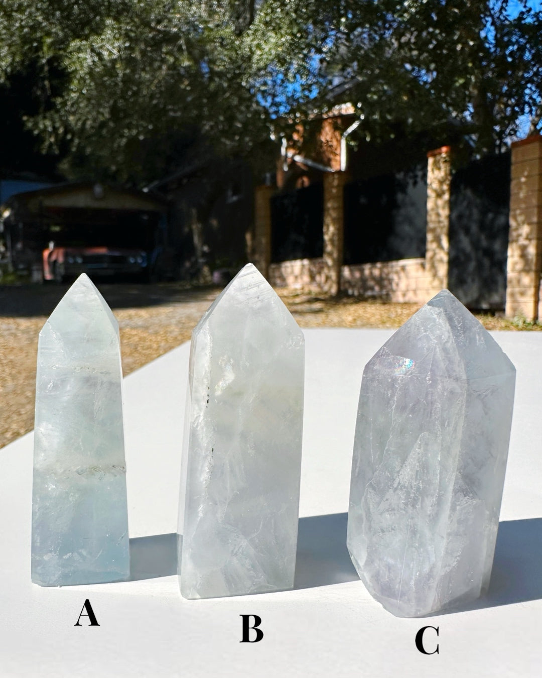 Fluorite Obelisks - Small