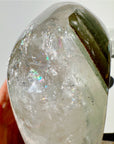 Clear Quartz Freeform w/ Chlorite Phantoms