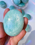 Amazonite Palm Stones