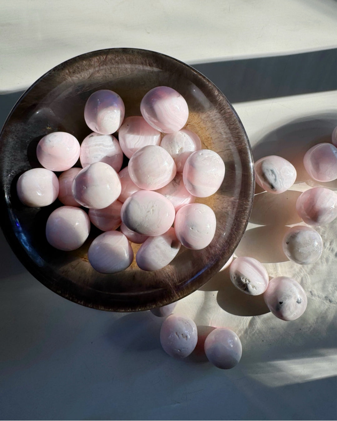 Mangano Calcite AAA - Tumbled Stones - Baltic Mermaid