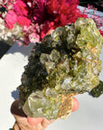 Epidote Quartz Cluster