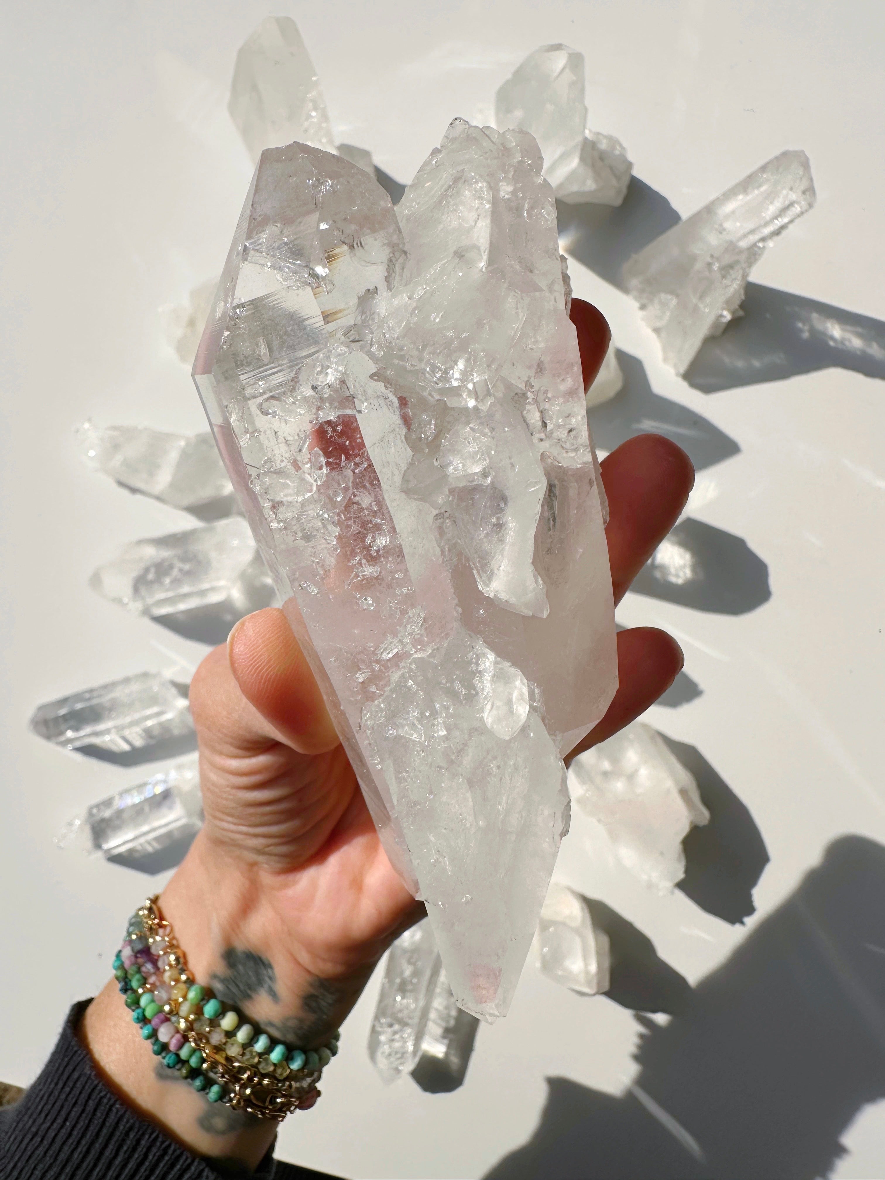 Arkansas Quartz Cluster - Baltic Mermaid