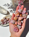 Cobalto Calcite Tumbled Stones