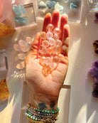 Mini Faceted Rose Quartz Sphere - Baltic Mermaid
