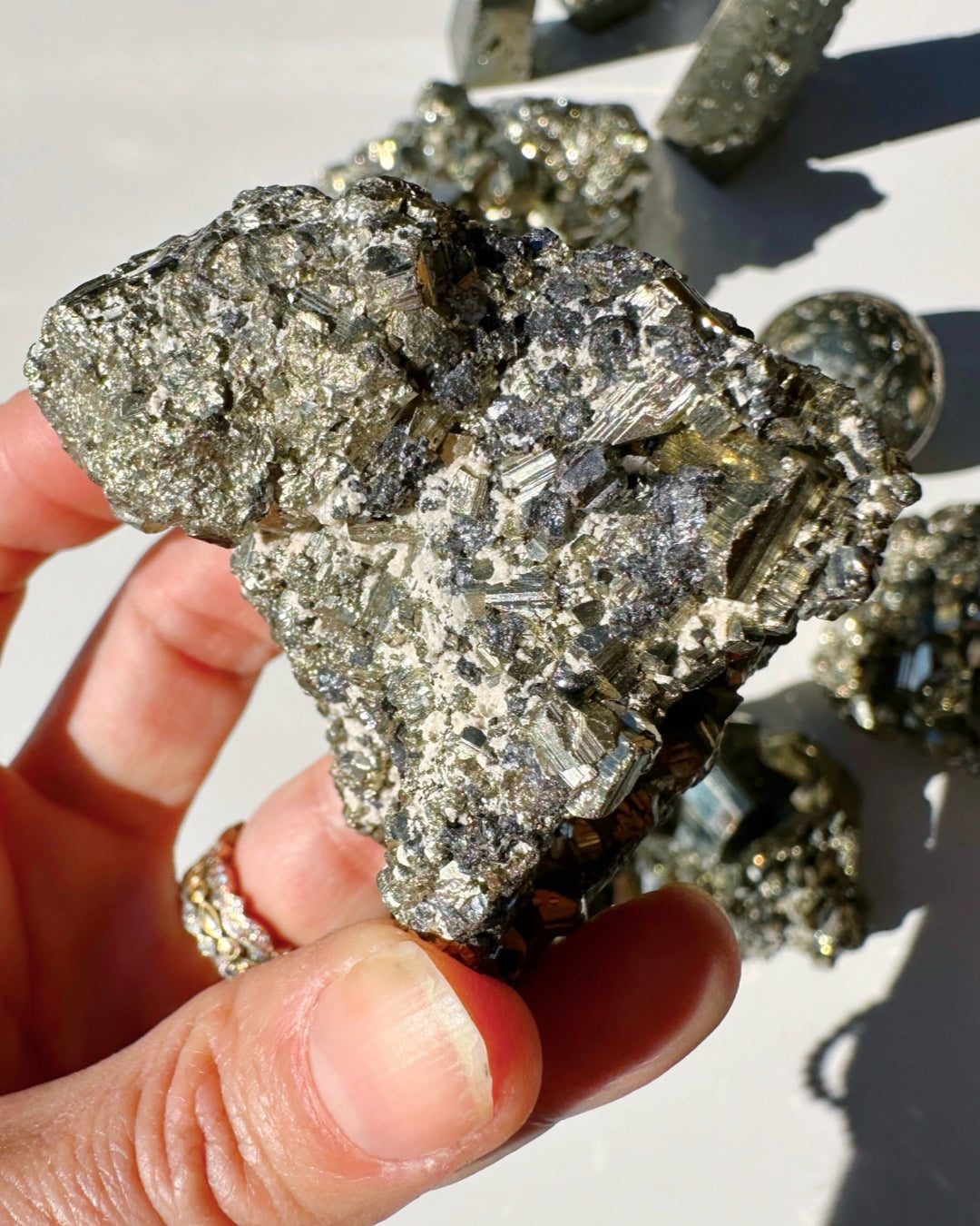 Pyrite Cluster