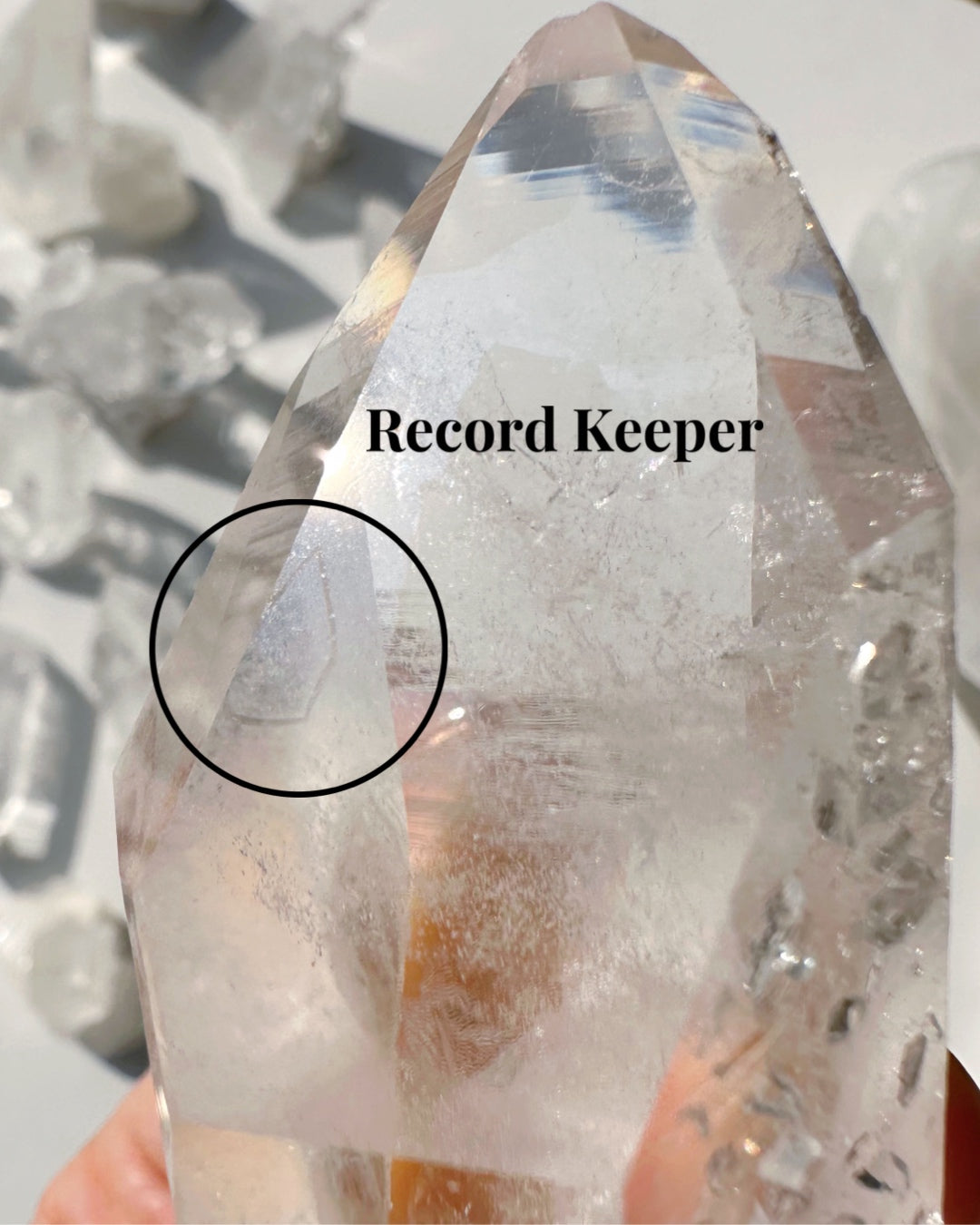 Arkansas Quartz Point A - Super Clear