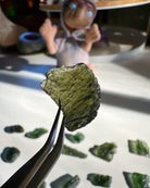 Chlum Moldavite w/ Rainbow #5 - AA - Baltic Mermaid