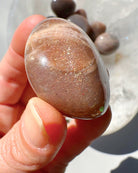 Sunstone & Peach Moonstone Palm Stone - C - Baltic Mermaid