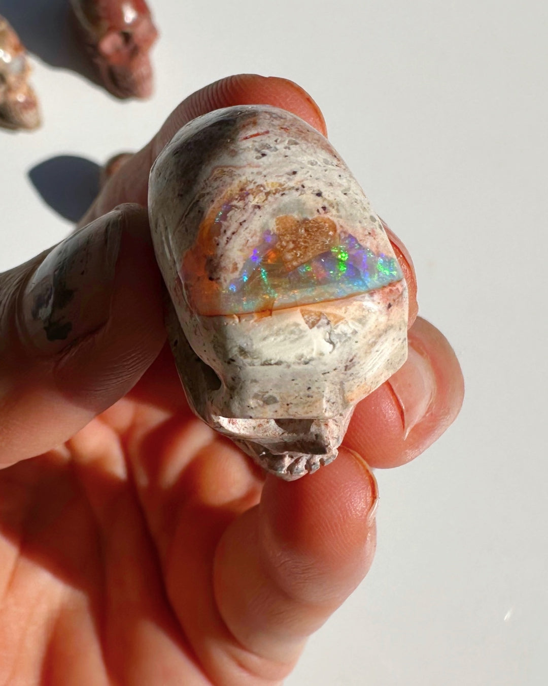 Cantera Opal Skull - Baltic Mermaid