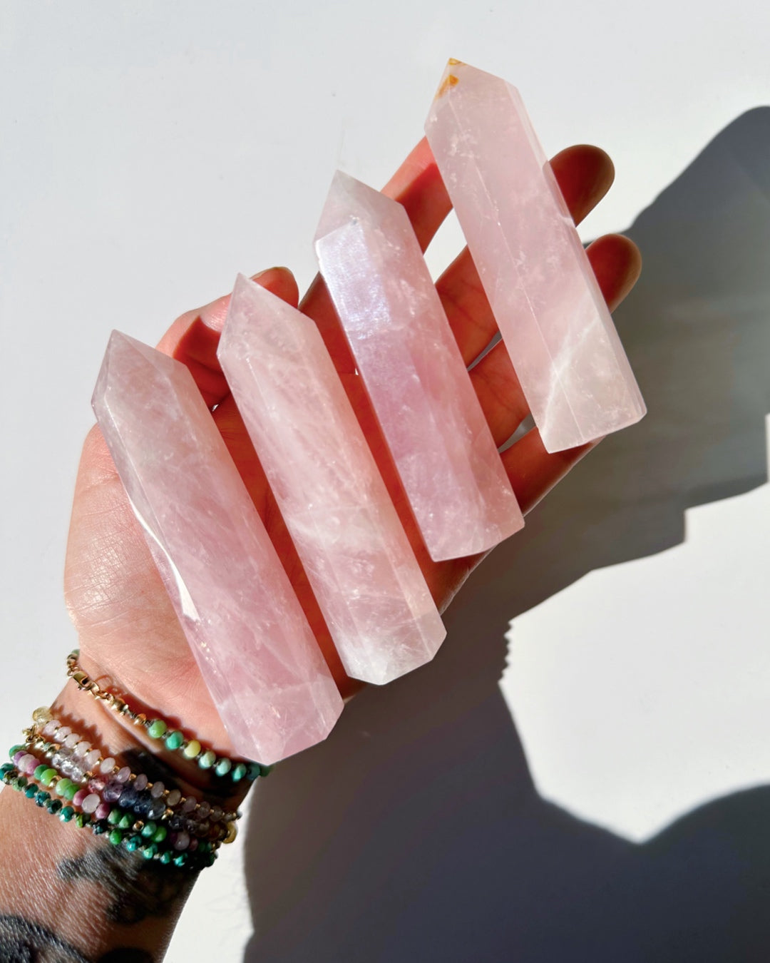 Rose Quartz Towers - Small - Baltic Mermaid