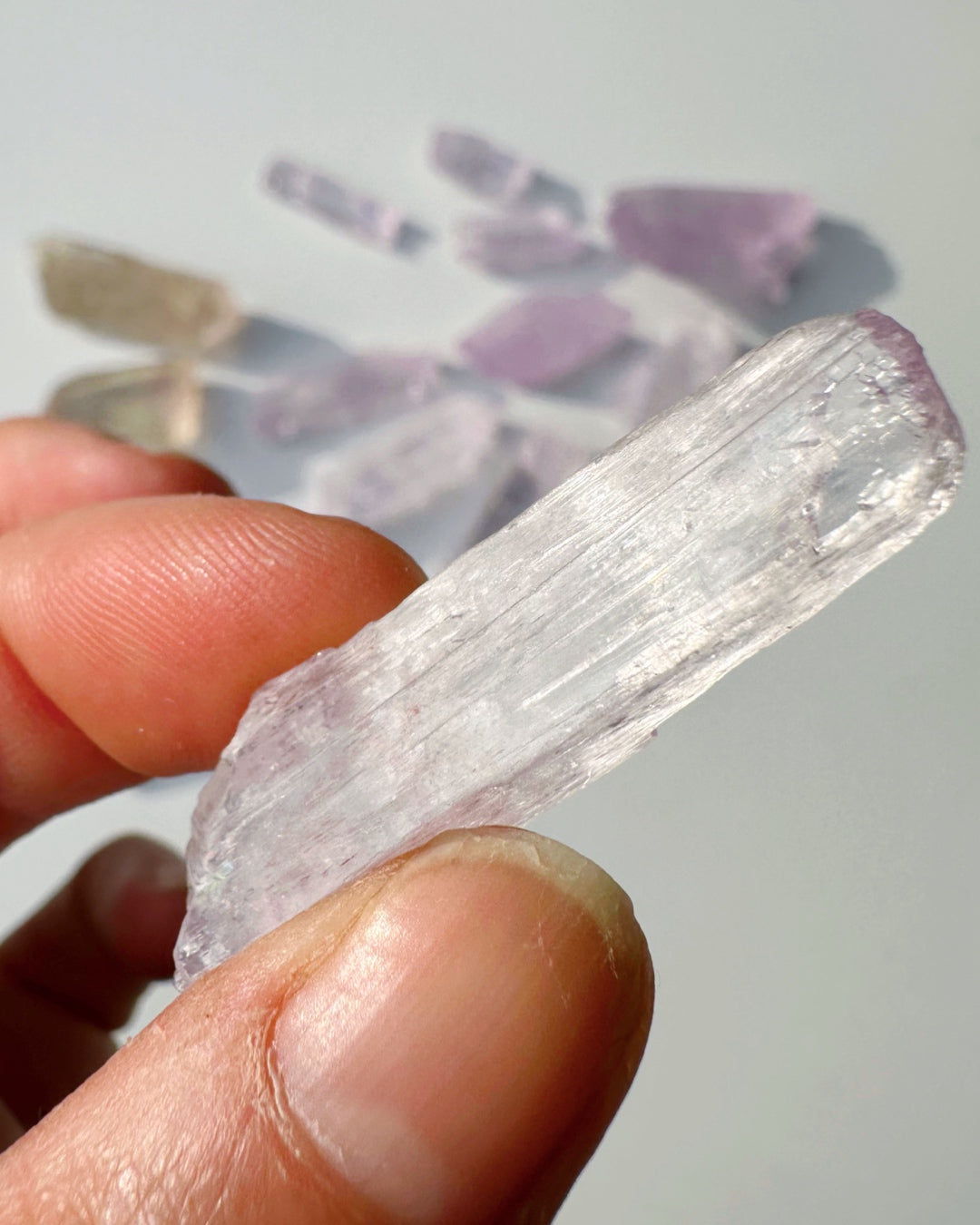 Raw Kunzite