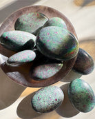 Ruby in Fuchsite with Blue Kyanite Palm Stones - Baltic Mermaid