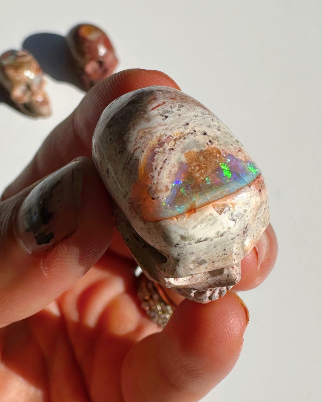 Cantera Opal Skull - Baltic Mermaid