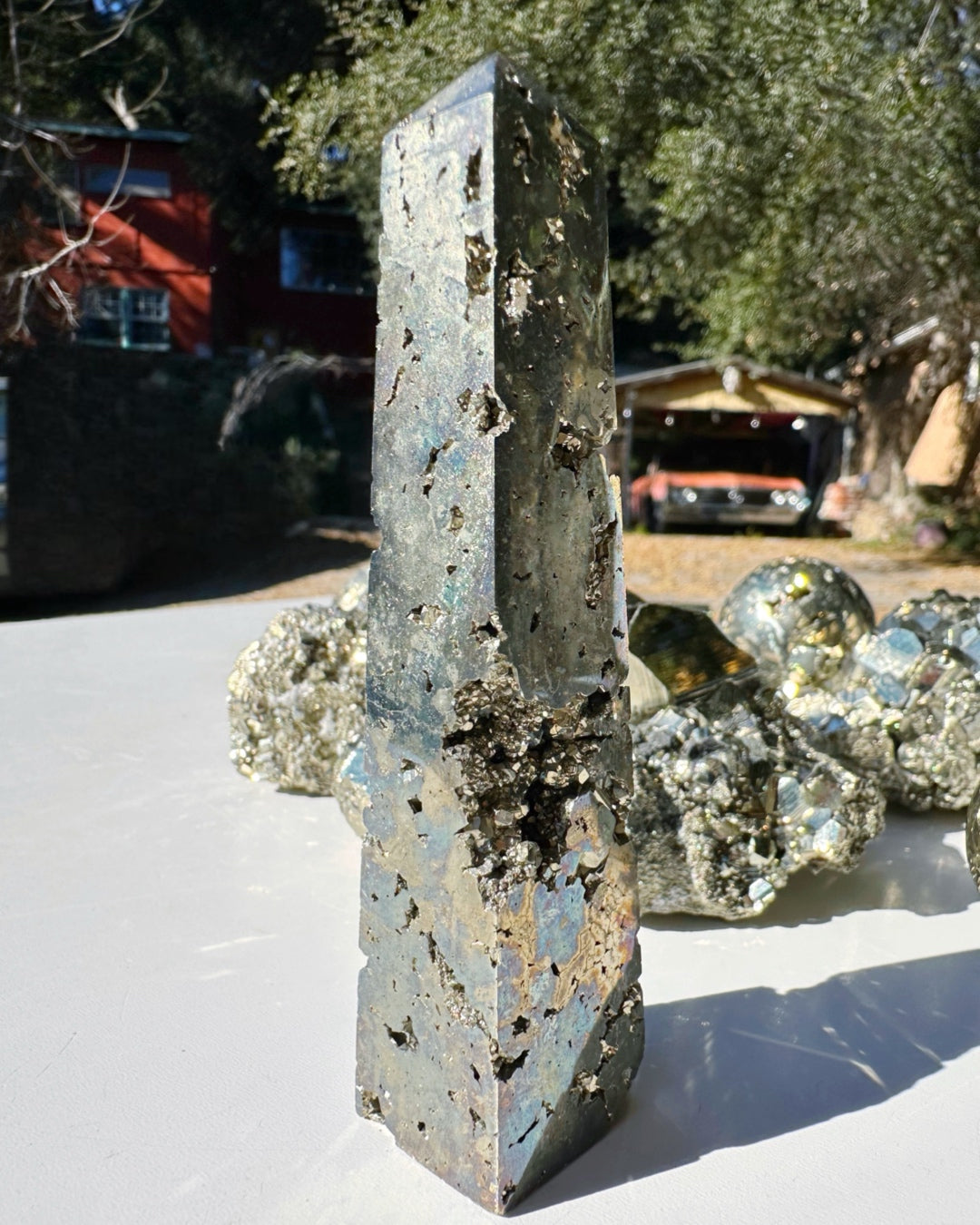 Pyrite Obelisk - Baltic Mermaid