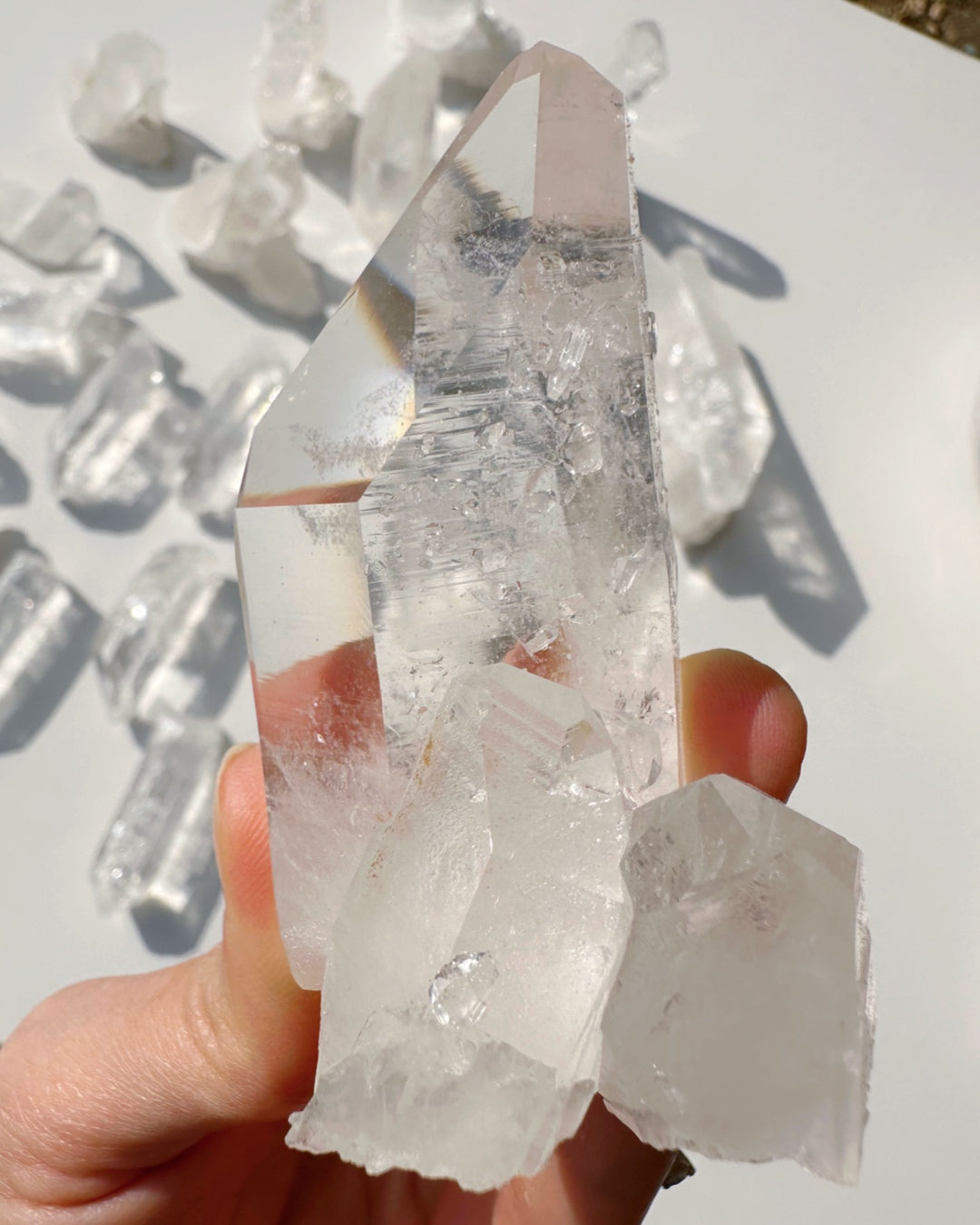 Arkansas Quartz Point A - Super Clear