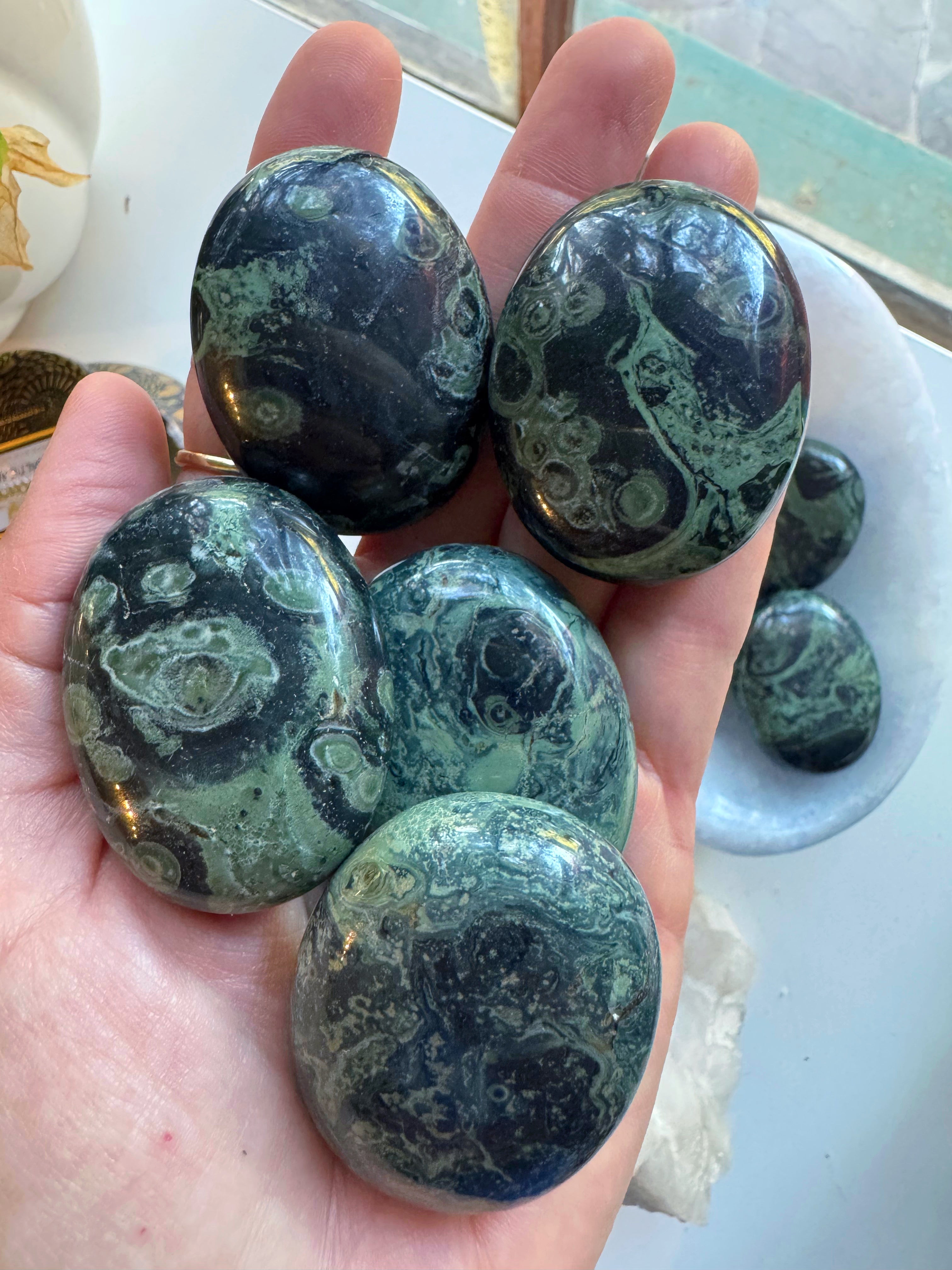 Kambaba Jasper Palm Stones Baltic Mermaid