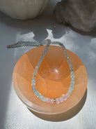 Morganite & Aquamarine Necklace Baltic Mermaid