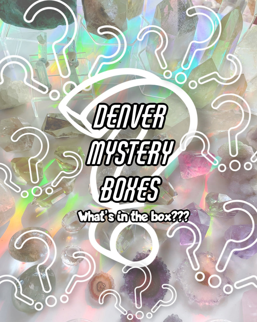 DENVER MYSTERY CRYSTAL BOXES