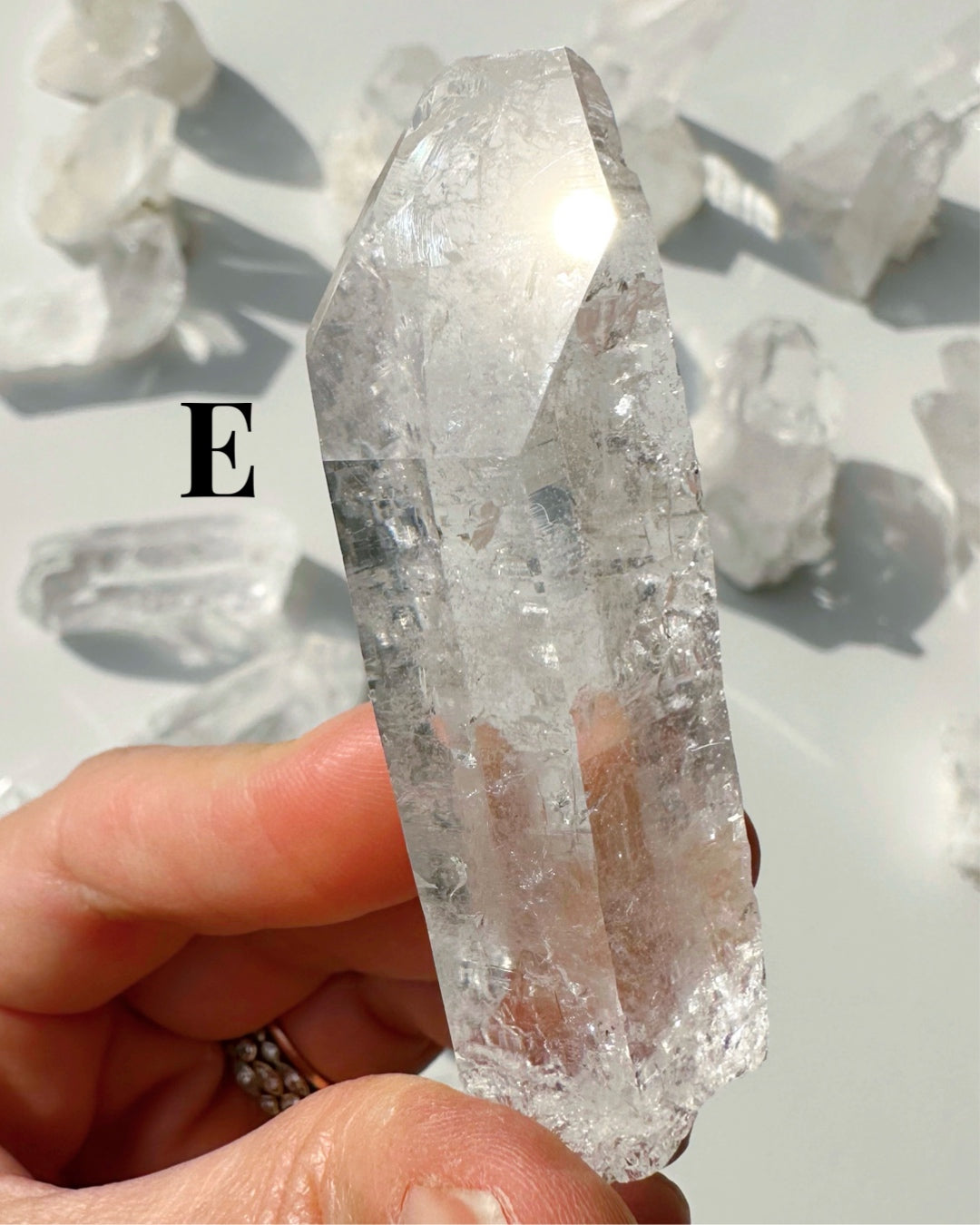 Arkansas Quartz Points - Super Clear