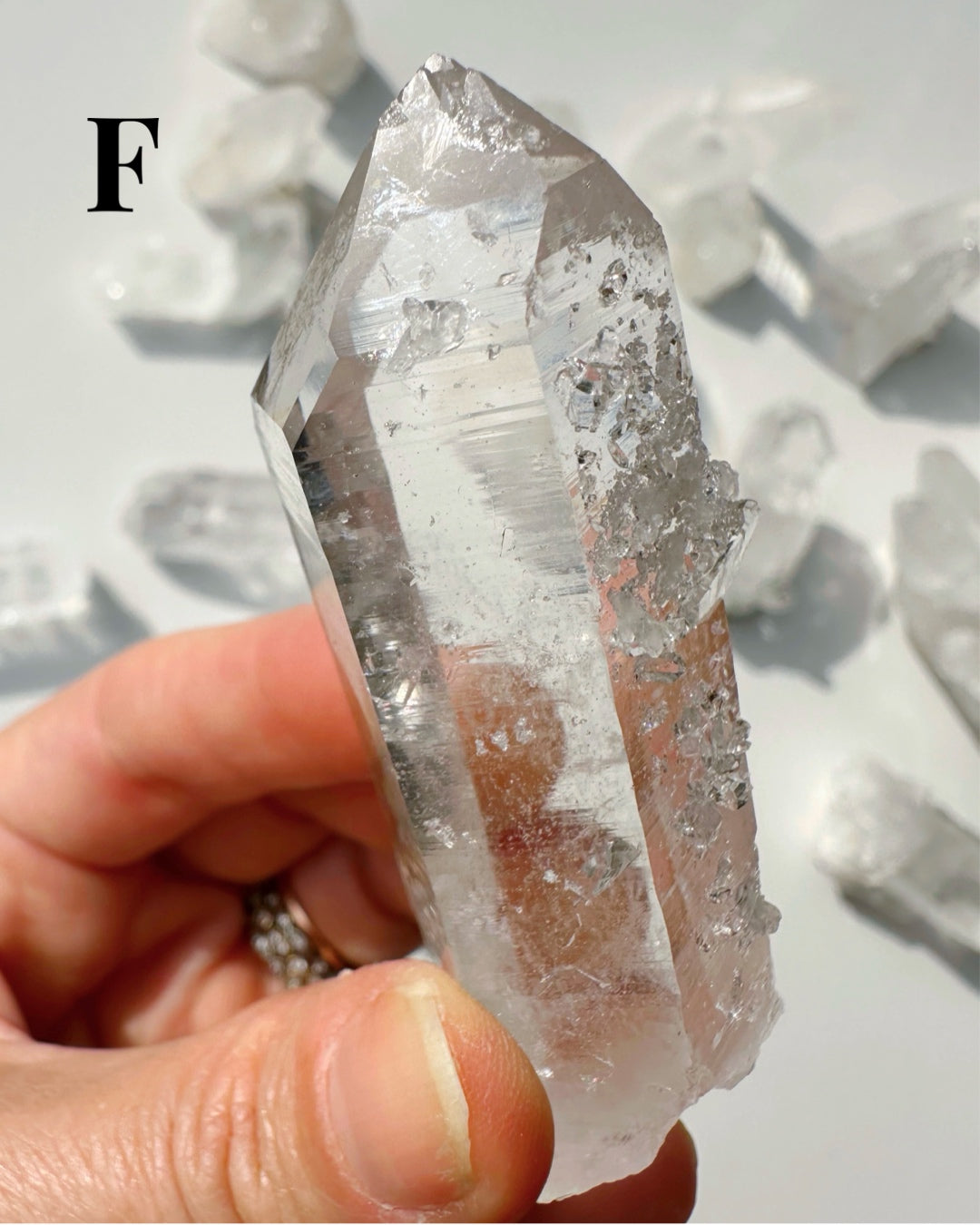 Arkansas Quartz Points - Super Clear