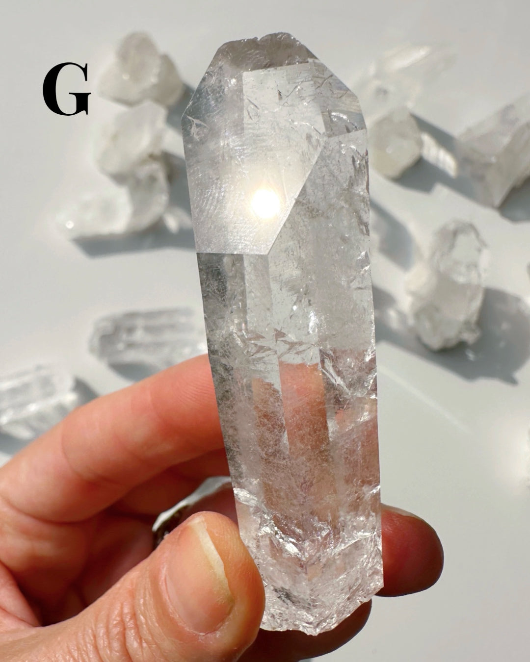 Arkansas Quartz Points - Super Clear