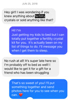 Fertility Crystal Set - Baltic Mermaid