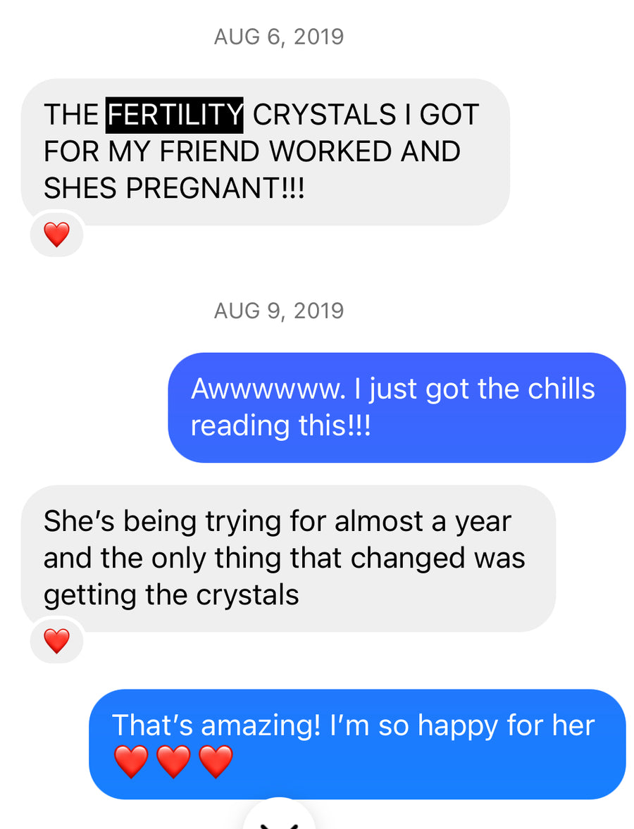 Fertility Crystal Set