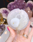 Amethyst Agate Sphere