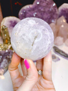 Amethyst Agate Sphere