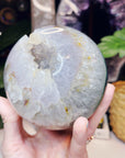 Amethyst Agate Sphere - Large