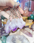 Amethyst Keychain