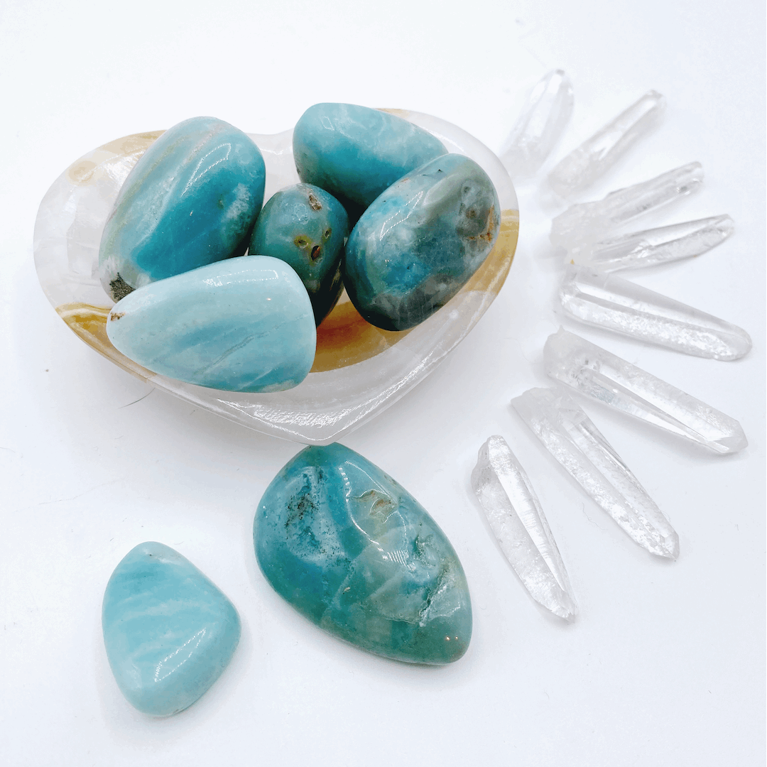 Amazonite Tumbled Stones AAA