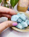 AAA Larimar Tumbled Stones