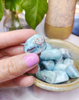 AAA Larimar Tumbled Stones