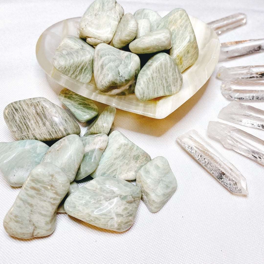 Amazonite Tumbled Stones