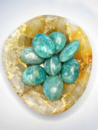 Amazonite Palm Stones