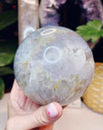 Amethyst Agate Sphere - Large